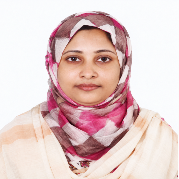 মোসাম্মৎ খাদিজা ইয়াসমিন - সহযোগী অধ্যাপক